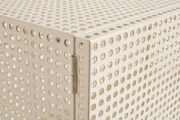 Perforated Cabinet kaappi large - Eggshell - HAY