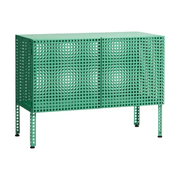 Perforated Cabinet kaappi small - Soft jade - HAY