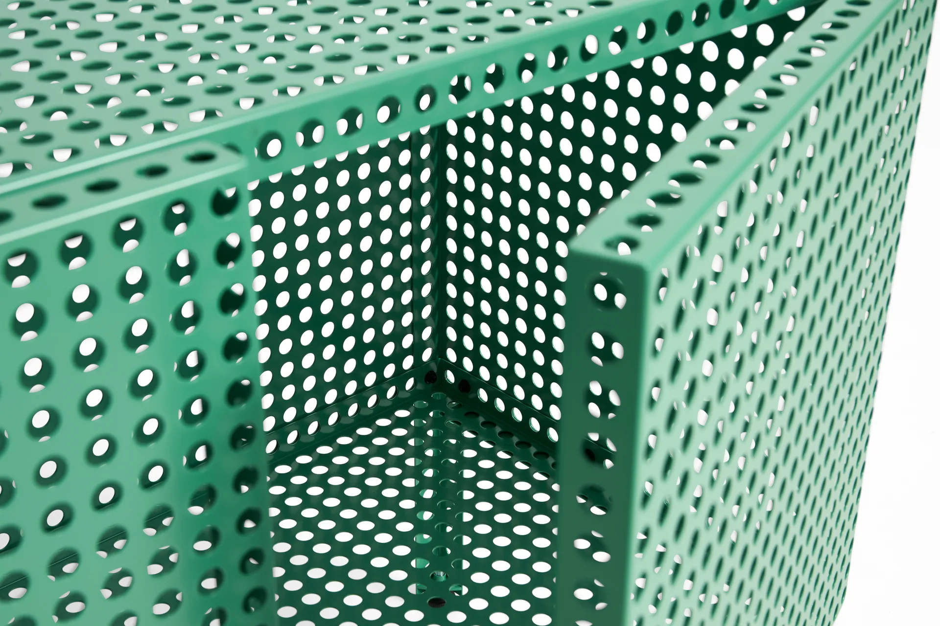 Perforated Cabinet kaappi small, Soft jade HAY