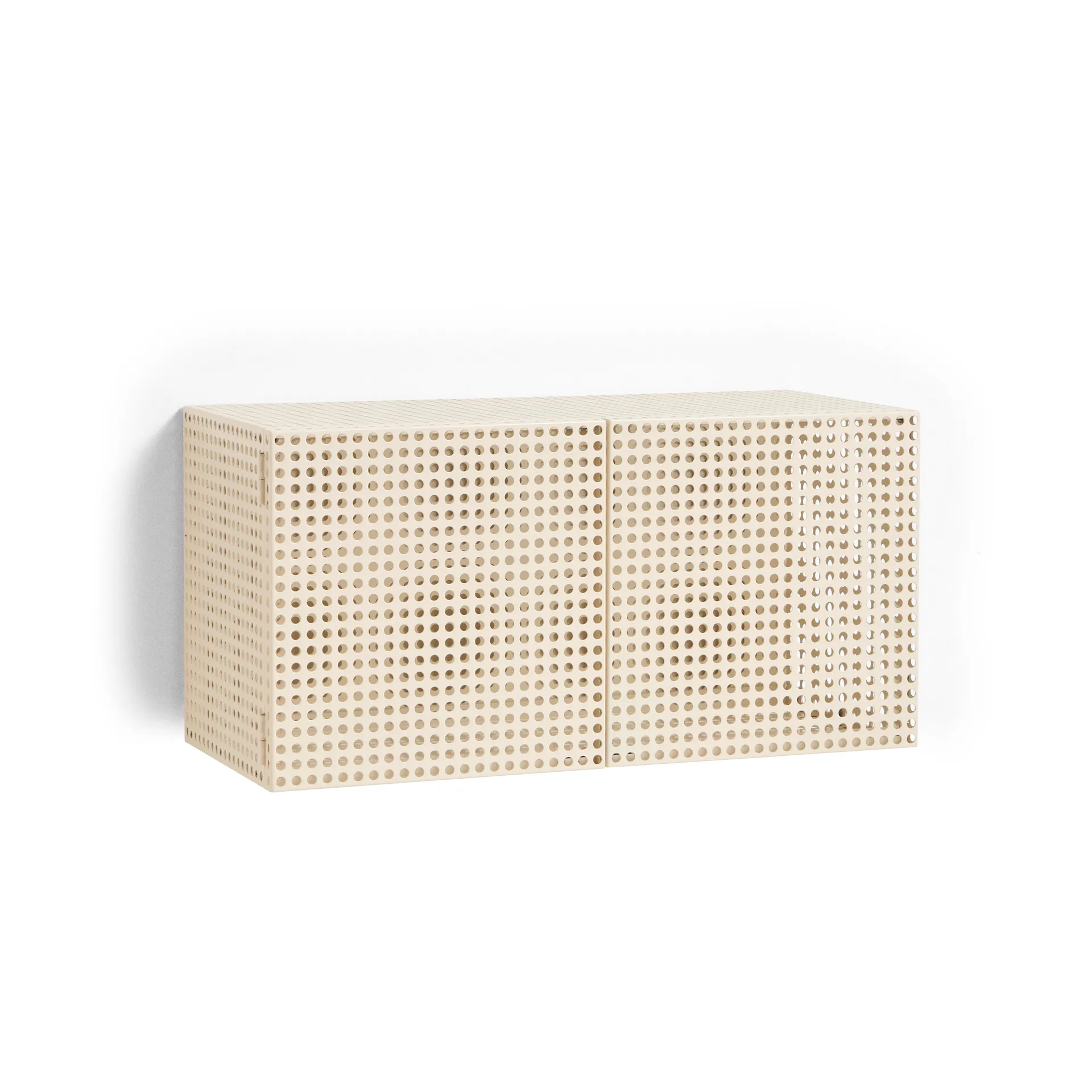 Perforated Cabinet seinäkaappi small, Munasarjanvihreä HAY