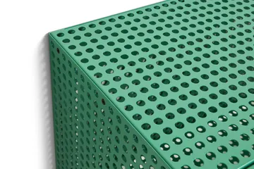 Perforated Cabinet seinäkaappi small - Soft jade - HAY
