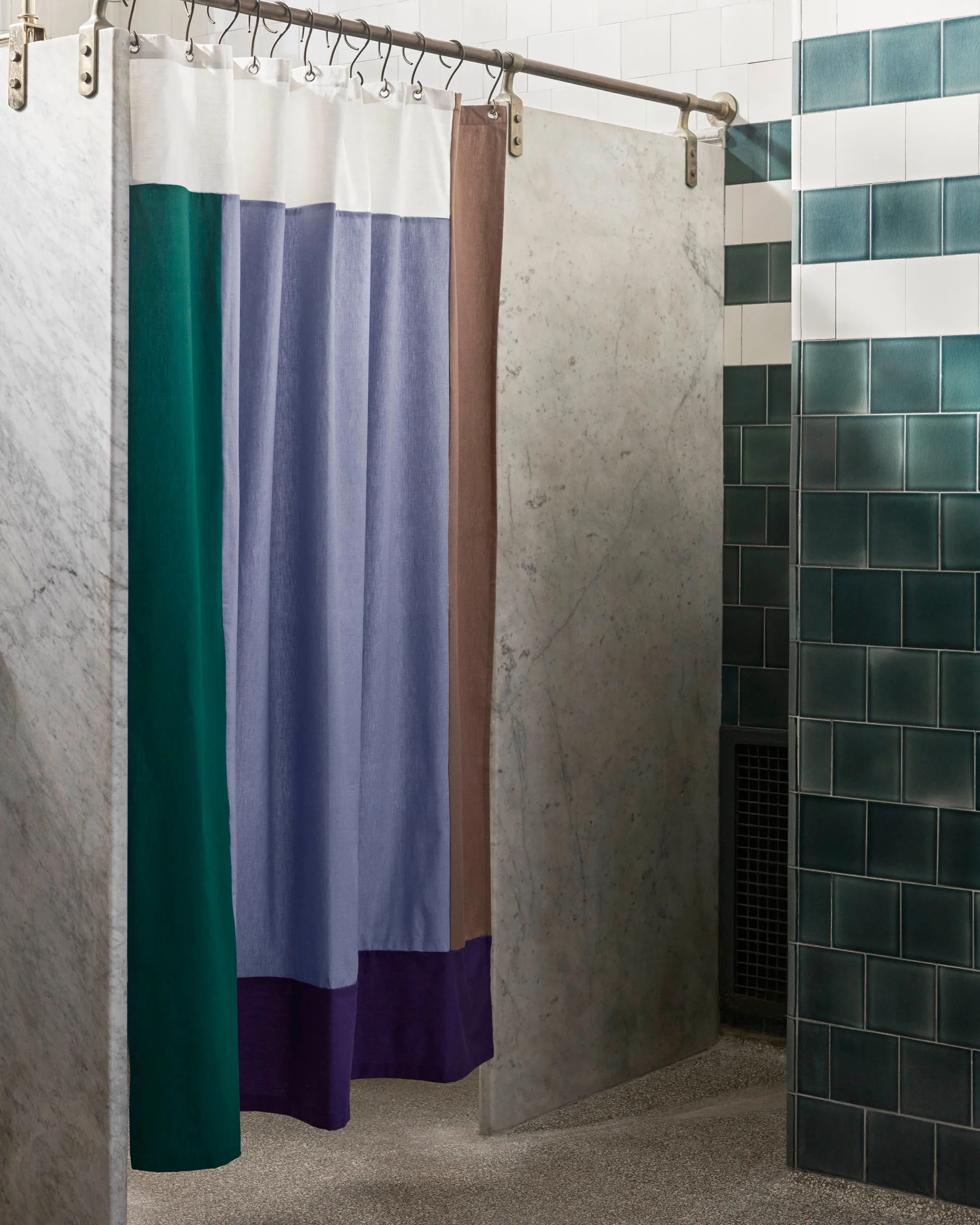 Pivot suihkuverho 180 x 200 cm, Blue HAY