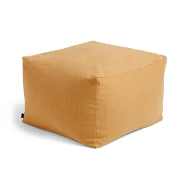 Pouf jakkara 59x59 cm - Mustard - HAY