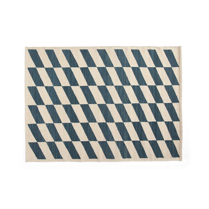 Shift Kelim matto 140x200 cm - Blue - HAY