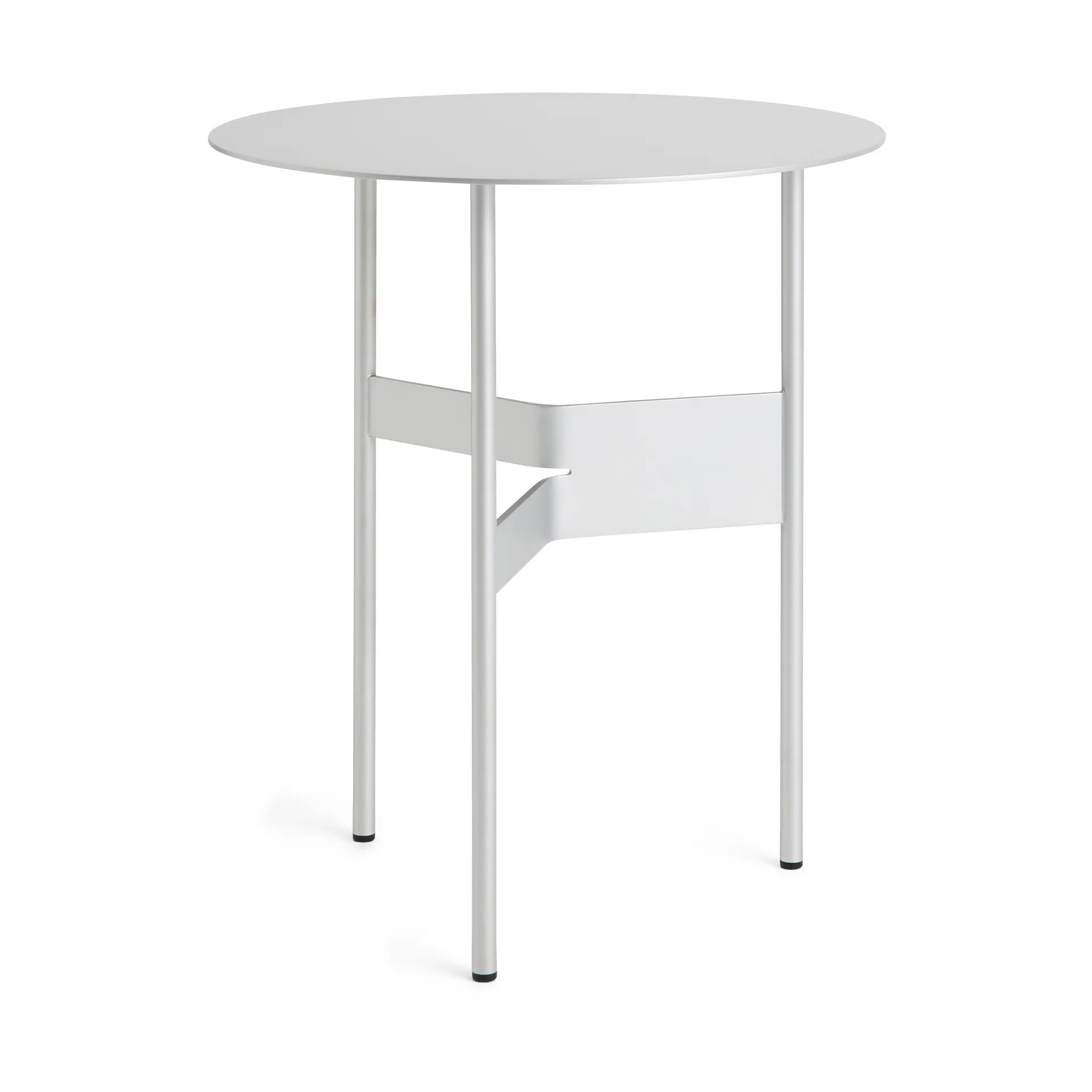 Shim coffee table sivupöytä Ø45 cm, Silver grey HAY
