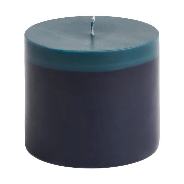 Silo Candle pöytäkynttilä, Midnight blue-dark teal, Ø9,5×8 cm HAY