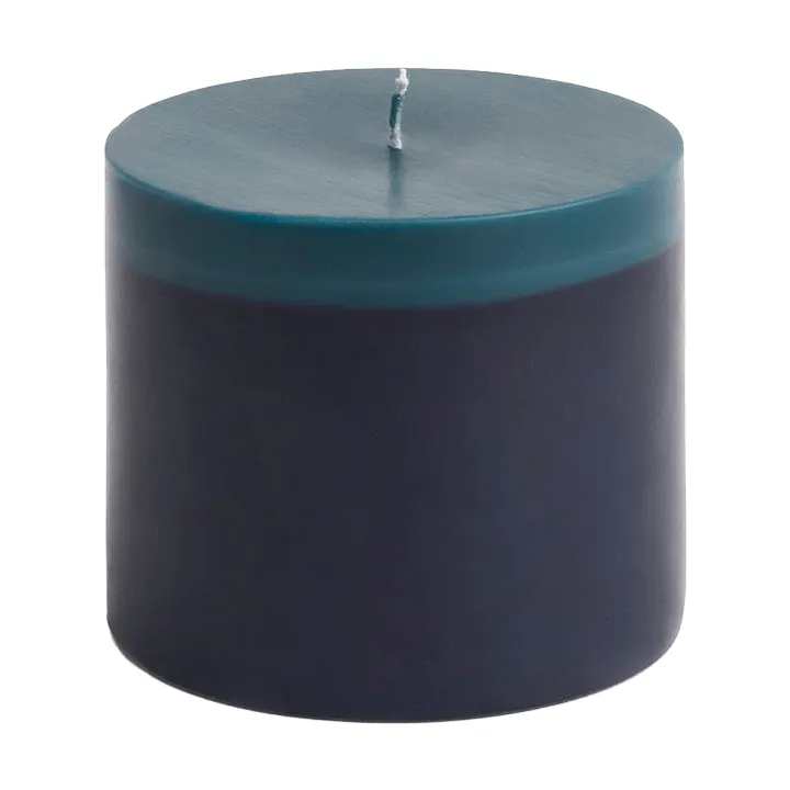 Silo Candle pöytäkynttilä - Midnight blue-dark teal, Ø9,5×8 cm - HAY
