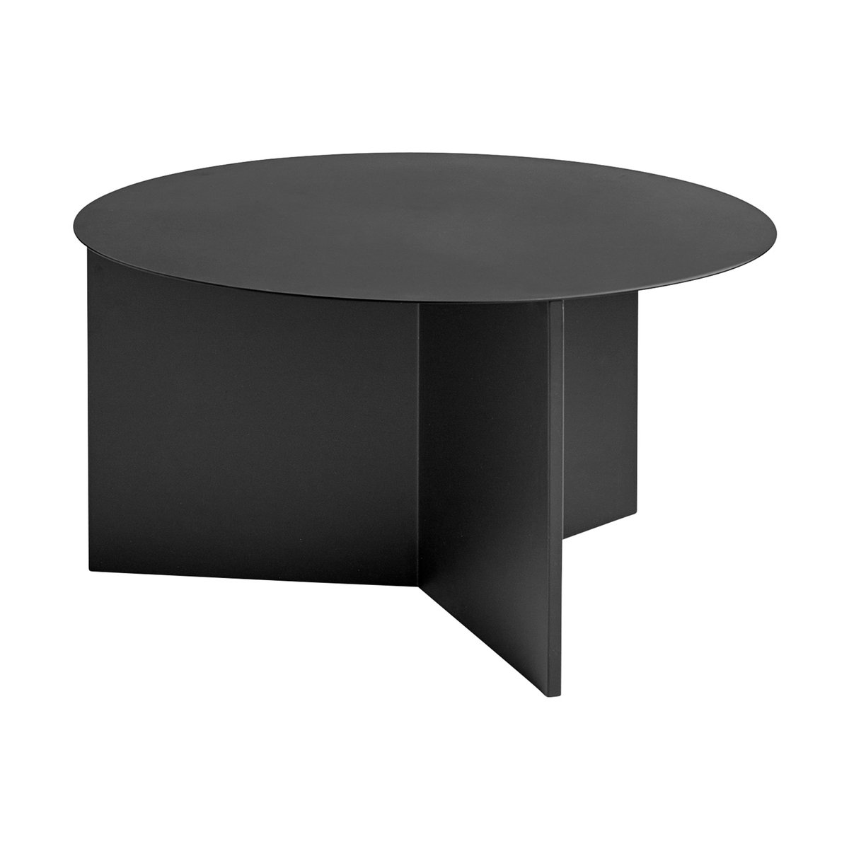 HAY Slit sohvapöytä 65 cm Black | Skandinaavinen Sisustus | Sohvapöydät | Musta
