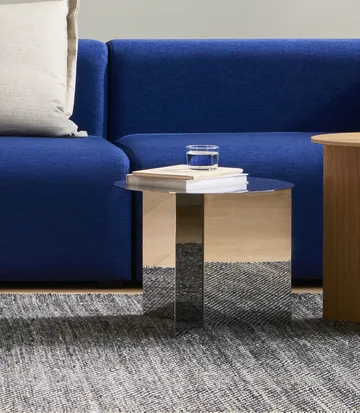 Slit sohvapöytä - Polished stainless steel - HAY