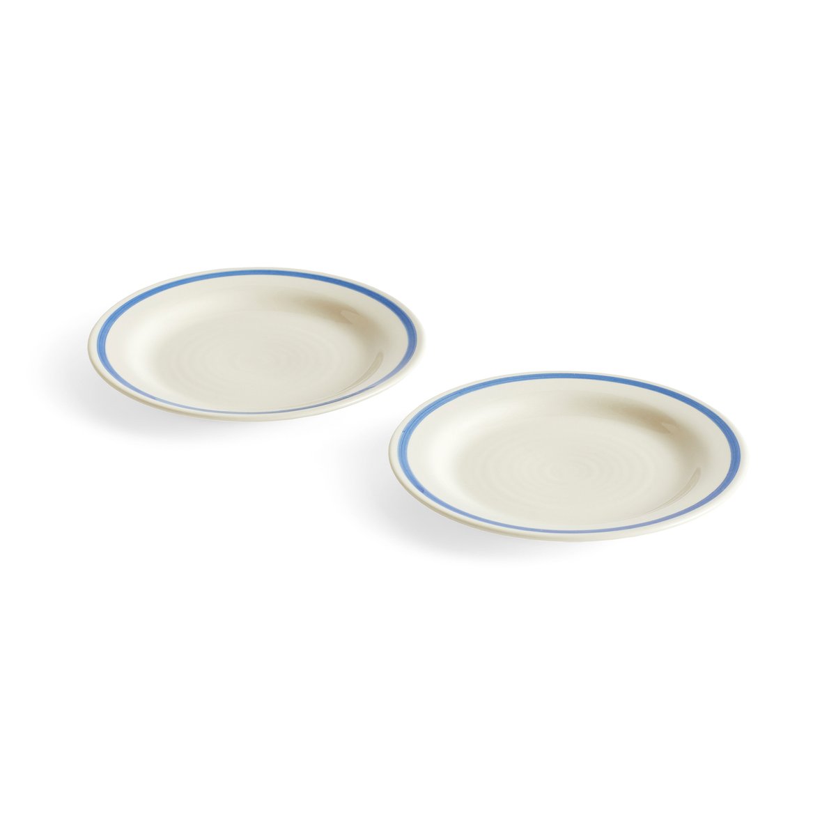 HAY Sobremesa lautanen 18,5 cm 2 kpl Blue | Skandinaavinen Sisustus | Asetit | Sininen