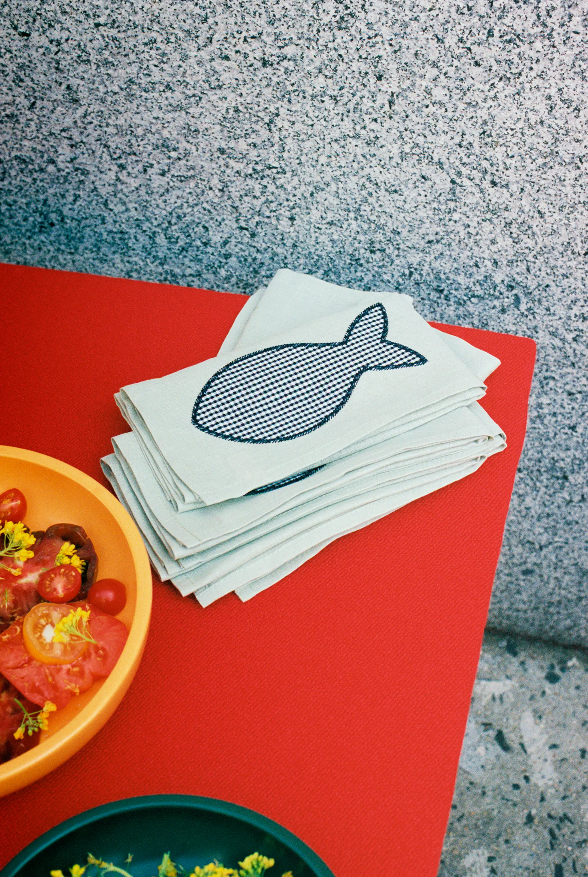 Sobremesa linnelautasliina 45x45 cm 4 kpl, Green HAY