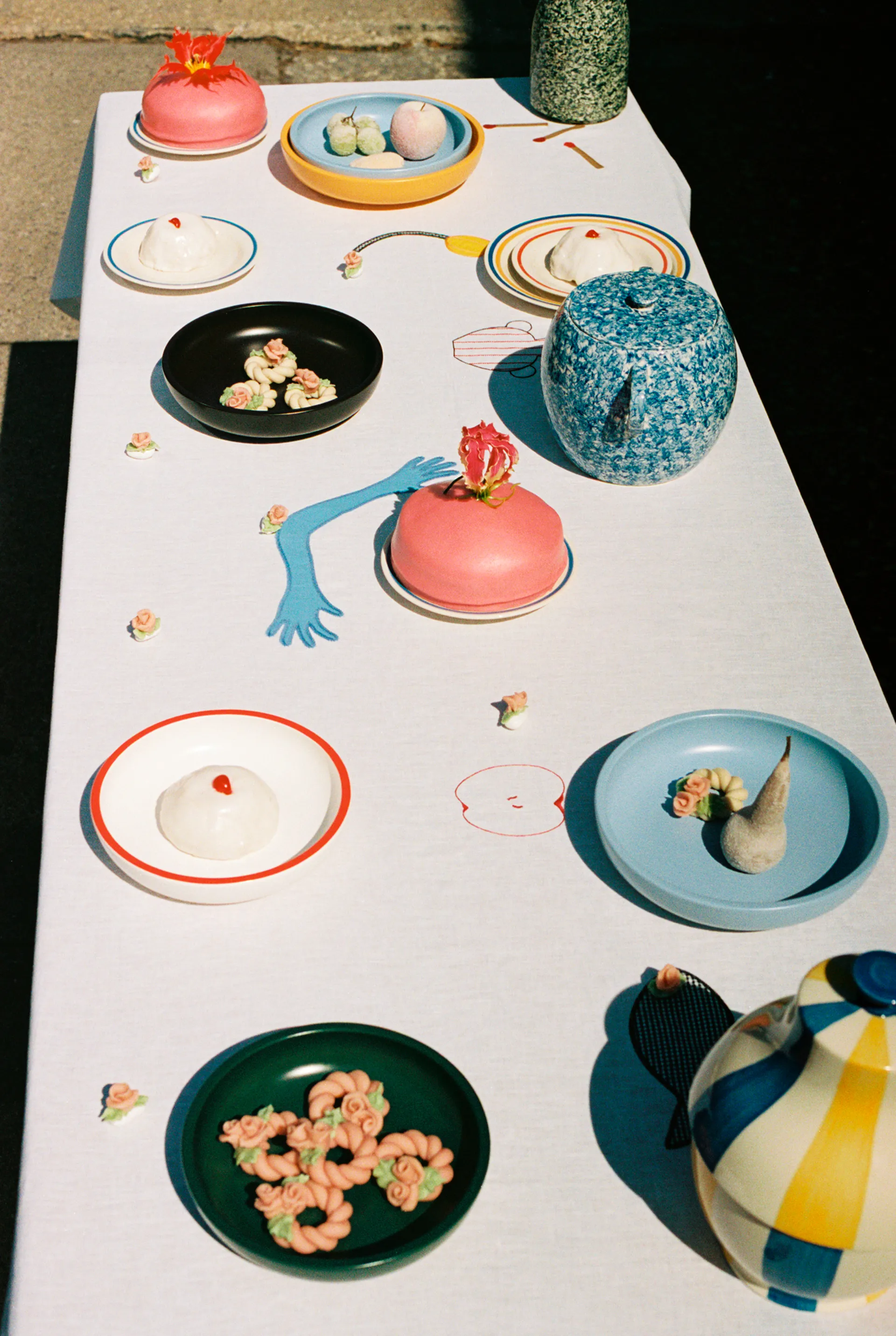 Sobremesa pöytäliina 140x300 cm, White HAY