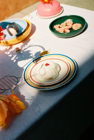 Sobremesa tarjoilukulho S Ø20 cm - Dark green - HAY
