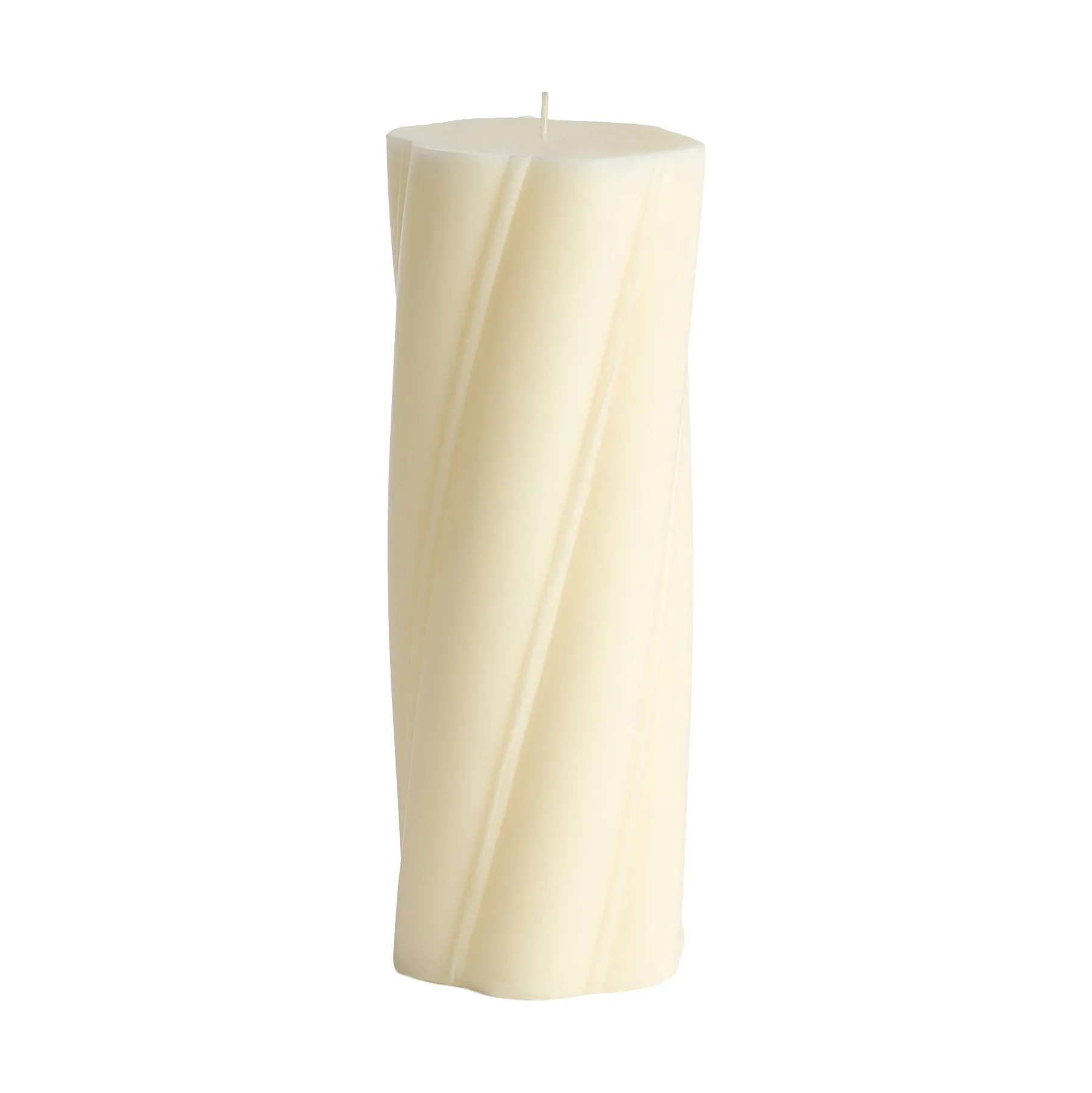 Soft Serve Candle pöytäkynttilä, Ivory, Ø9,5×24,5 cm HAY