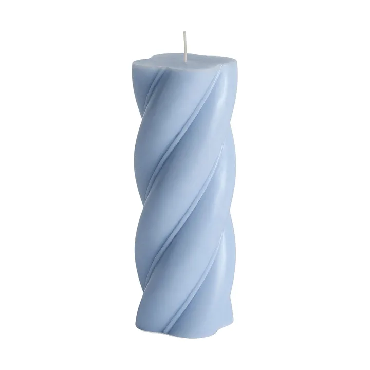 Soft Serve Candle pöytäkynttilä - Vaaleansininen, Ø7,8×19,5 cm - HAY