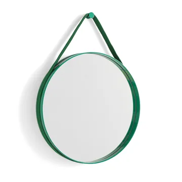 Strap Mirror -peili - Green - HAY