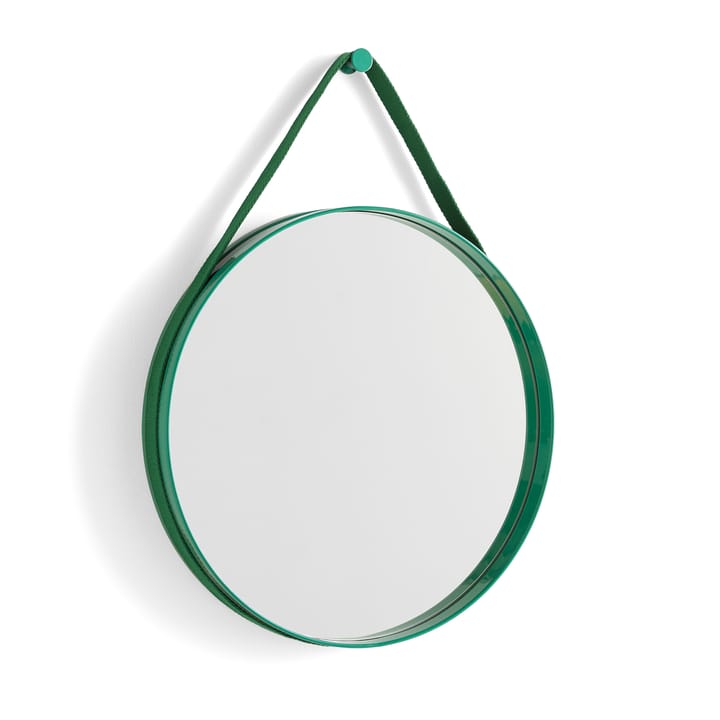Strap Mirror -peili - Green - HAY
