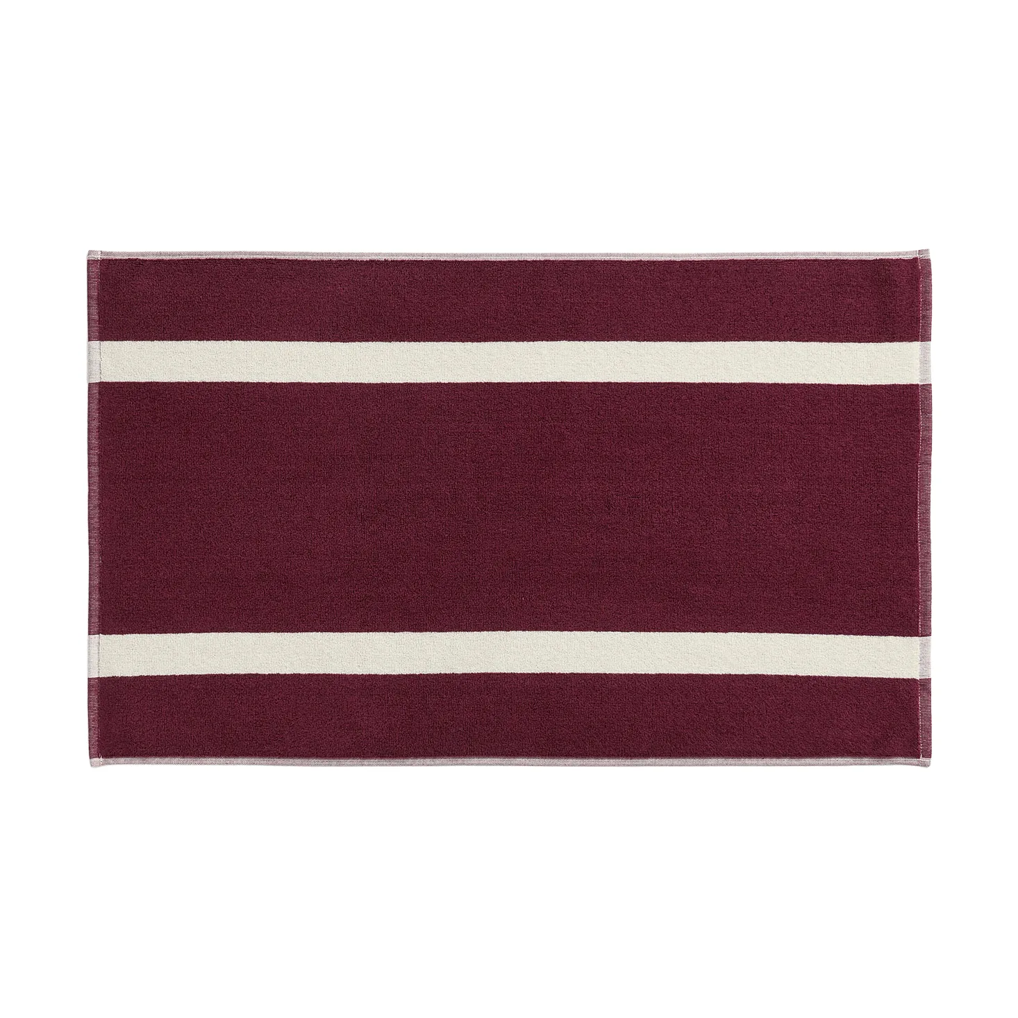 Stripe kylpyhuonematto, Burgundy, 50x80 cm HAY
