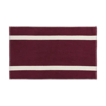 Stripe kylpyhuonematto - Burgundy, 50x80 cm - HAY