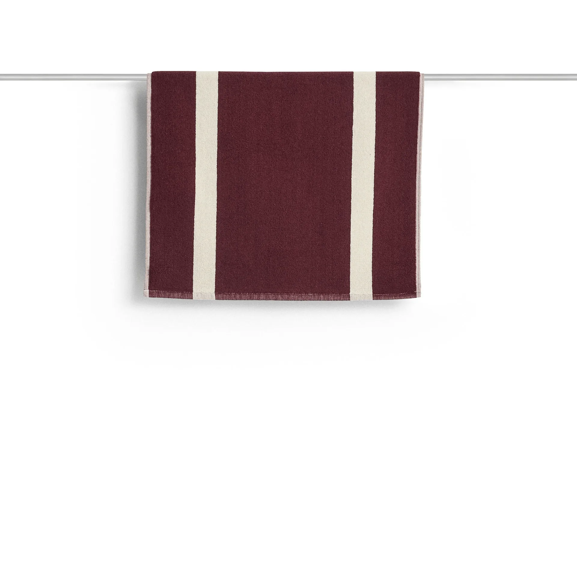 Stripe kylpyhuonematto, Burgundy, 50x80 cm HAY