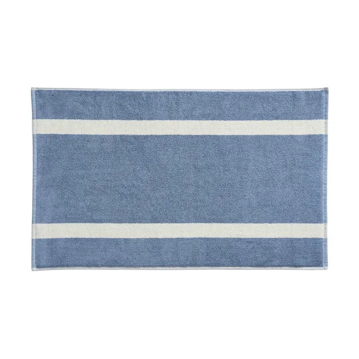 Stripe kylpyhuonematto - Dusty blue, 50×80 cm - HAY