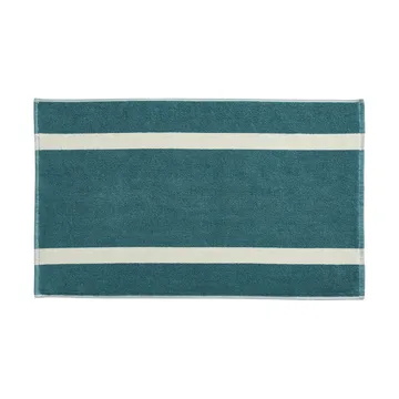 Stripe kylpyhuonematto - Petrol blue, 50×80 cm - HAY