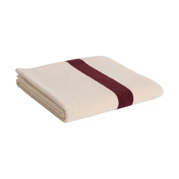 Stripe pyyhe - Burgundy, 70x140 cm - HAY