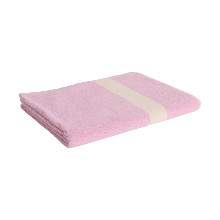 Stripe pyyhe - Cool pink, 100×150 cm - HAY