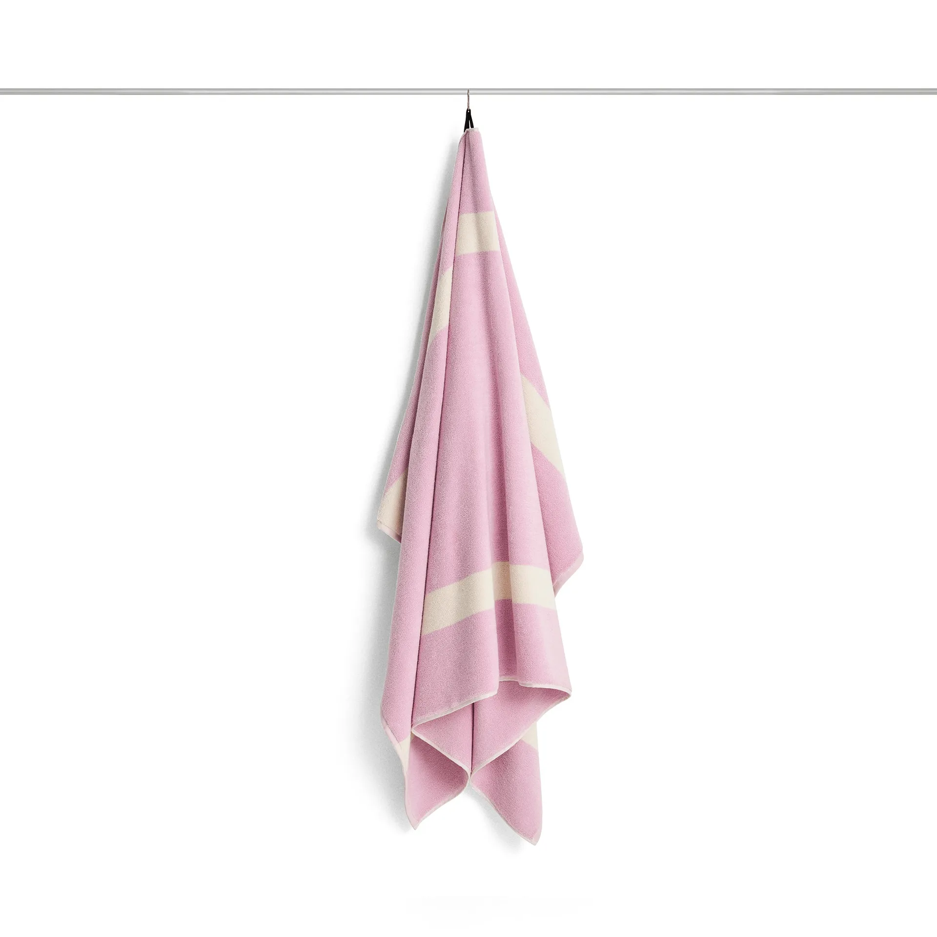 Stripe pyyhe, Cool pink, 100×150 cm HAY