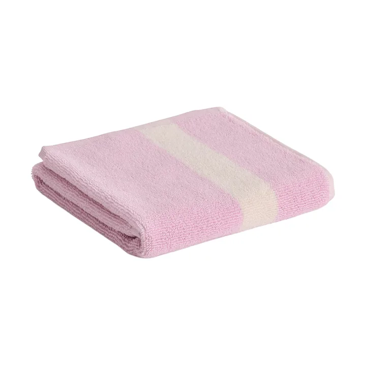 Stripe pyyhe - Cool pink, 40x60 cm - HAY