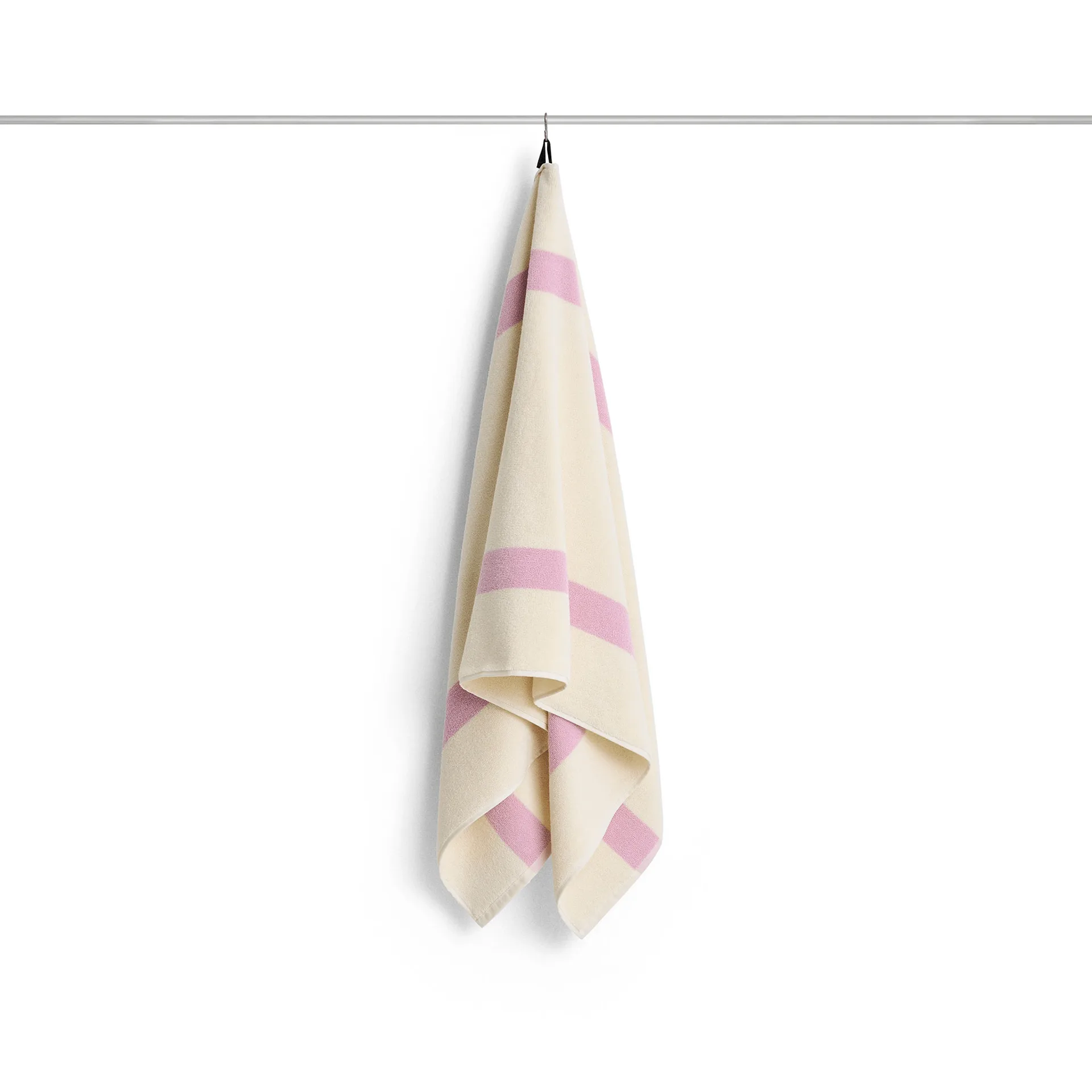 Stripe pyyhe, Cool pink, 70×140 cm HAY