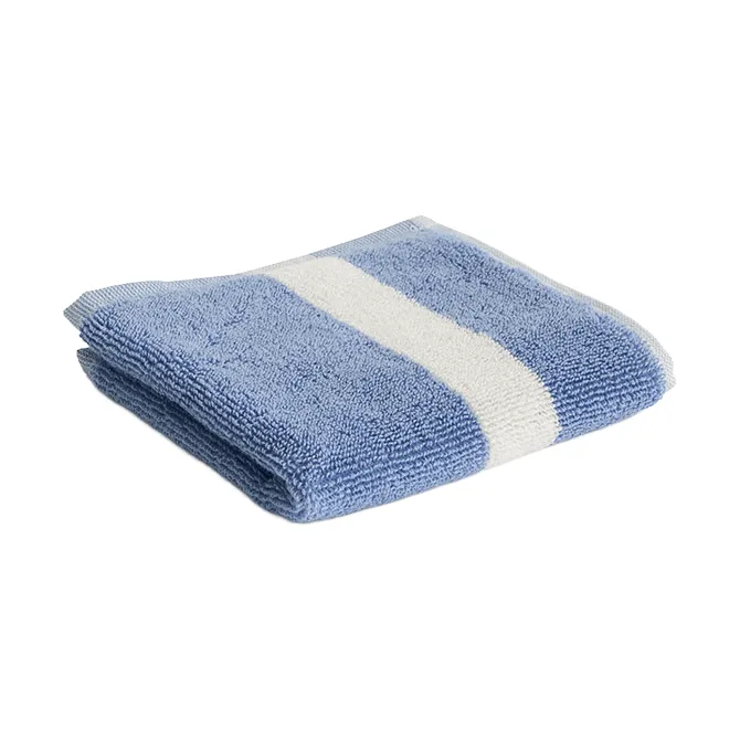 Stripe pyyhe - Dusty blue, 30x30 cm - HAY