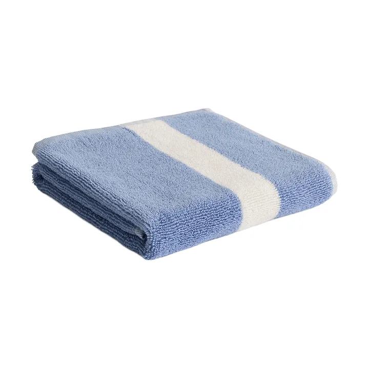 Stripe pyyhe - Dusty blue, 40×60 cm - HAY