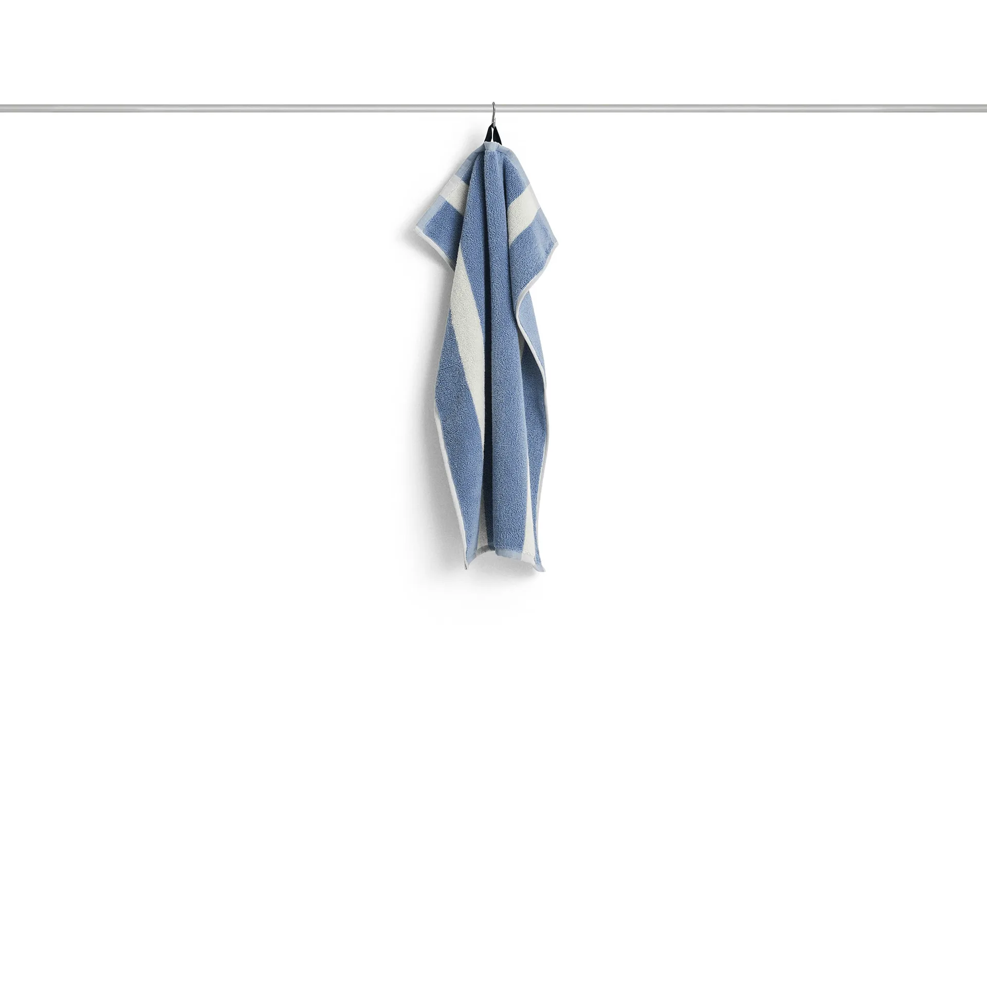 Stripe pyyhe, Dusty blue, 40×60 cm HAY