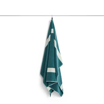 Stripe pyyhe - Petrol blue, 100×150 cm - HAY
