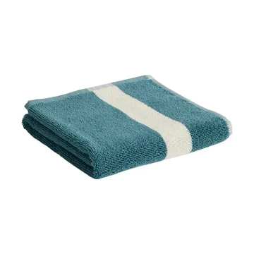 Stripe pyyhe - Petrol blue, 40x60 cm - HAY