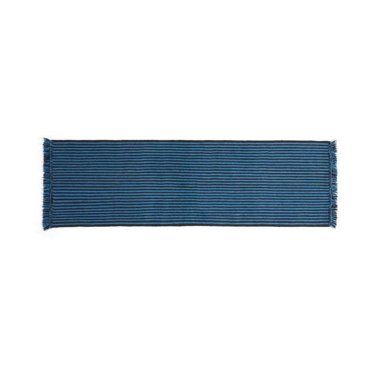 Stripes and Stripes -matto 60 x 200 cm - Blue - HAY