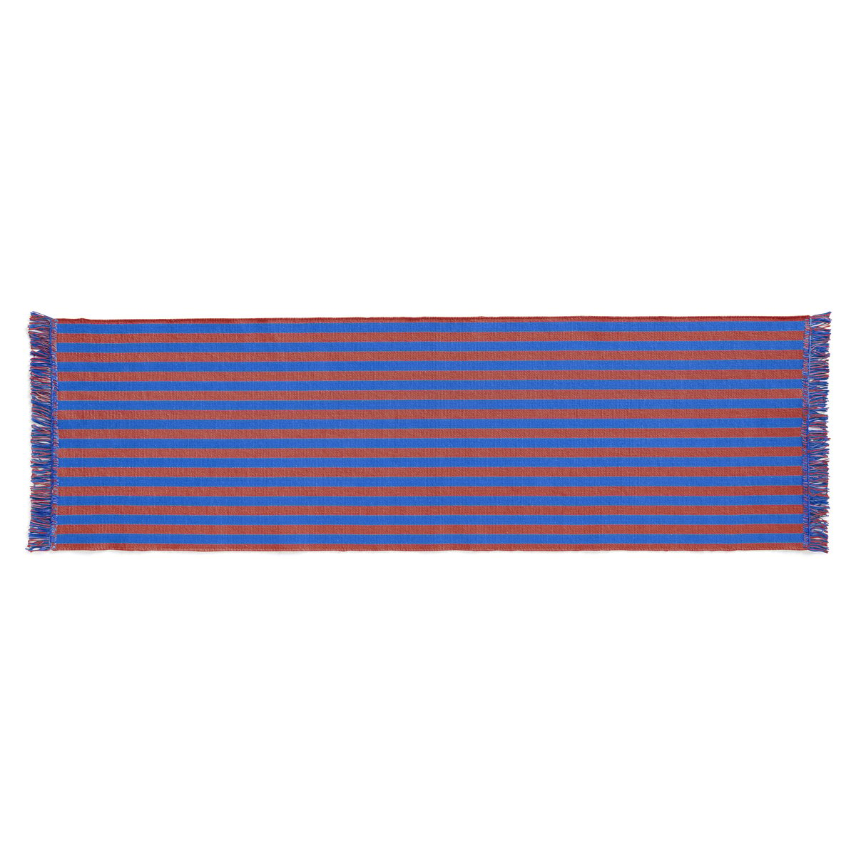 HAY Stripes and Stripes -matto 60 x 200 cm Cacao sky