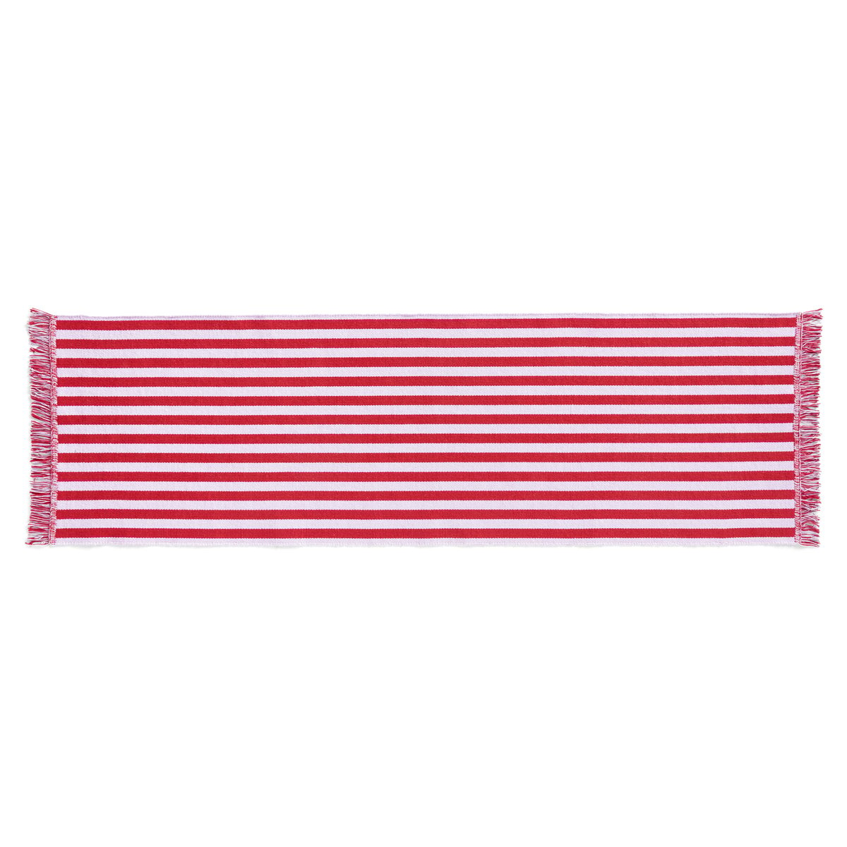 HAY Stripes and Stripes -matto 60 x 200 cm Raspberry ripple