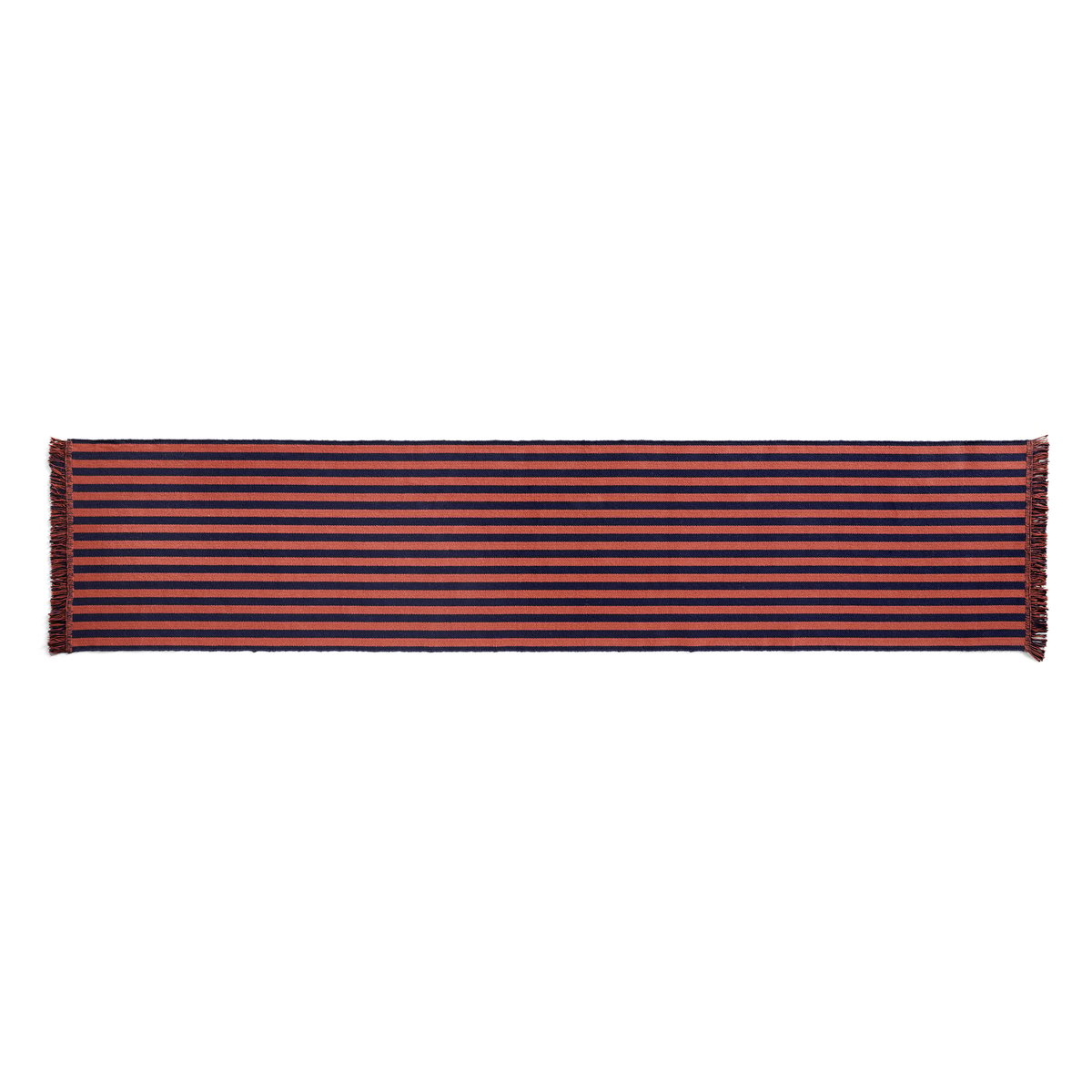 HAY Stripes and Stripes -matto 65 x 300 cm Navy cacao