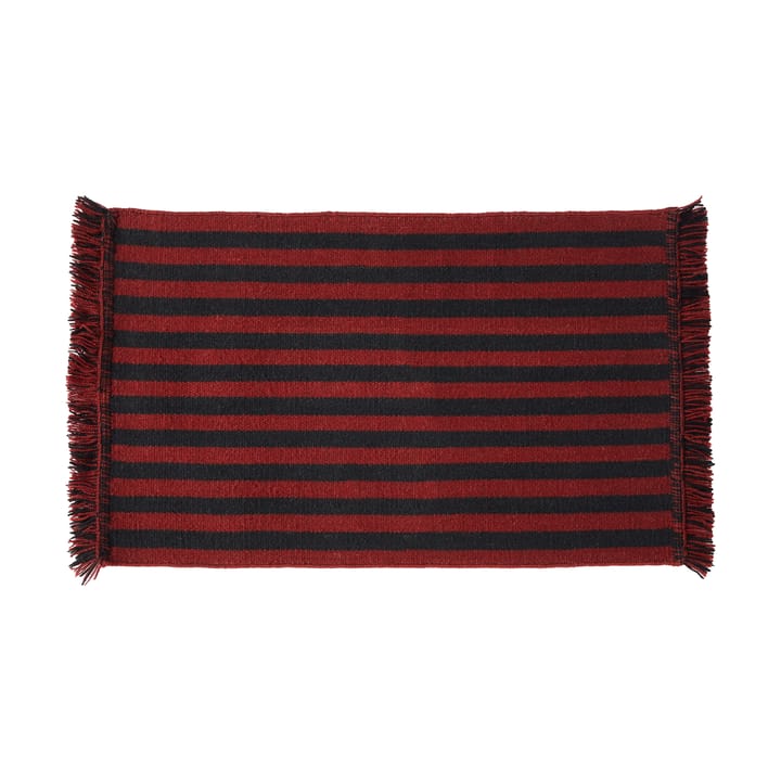 Stripes and Stripes -ovimatto 52 x 95 cm - Cherry - HAY