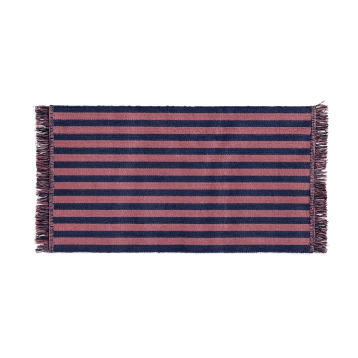 Stripes and Stripes -ovimatto 52 x 95 cm - Navy cacao - HAY