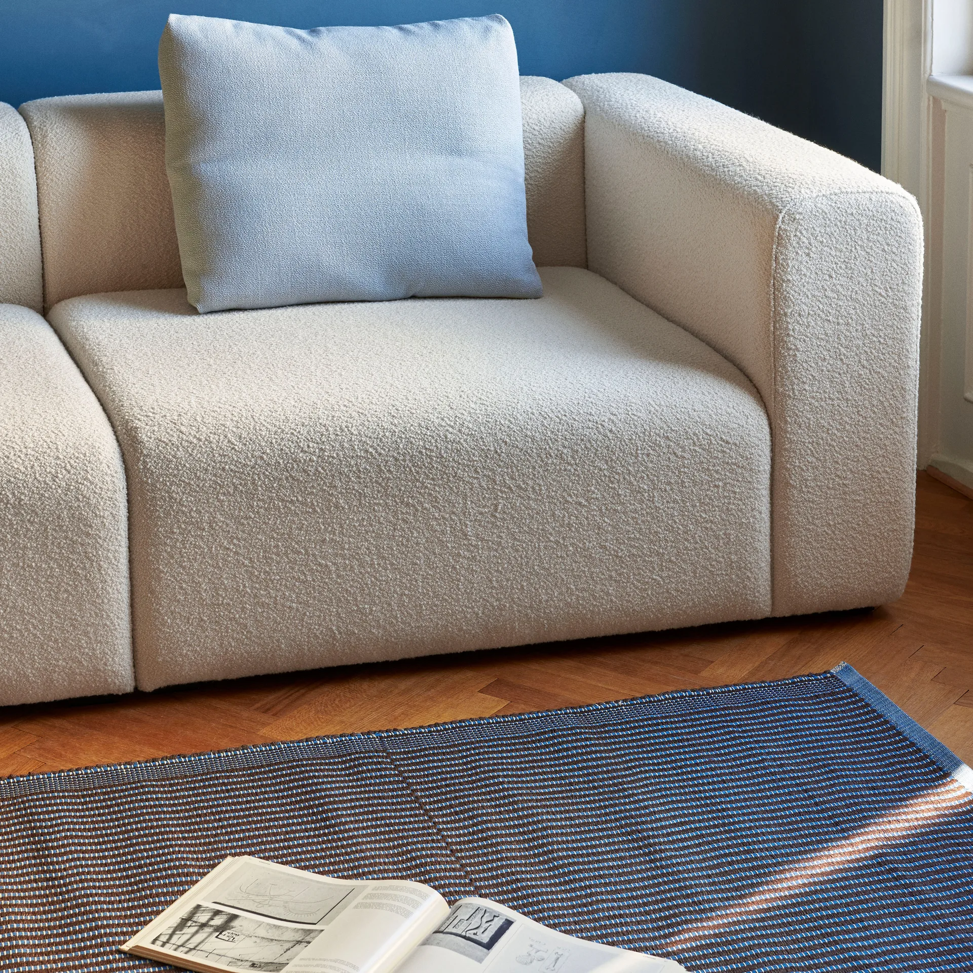 Tapis matto 170x240 cm, Chestnut-blue HAY