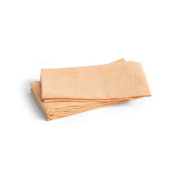 Tavolo tablettiliina/lautasliina 4-pack. - Soft orange - HAY