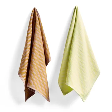 Tea Towel Marker diamond keittiöpyyhe, 2-pakkaus - No 1 - HAY
