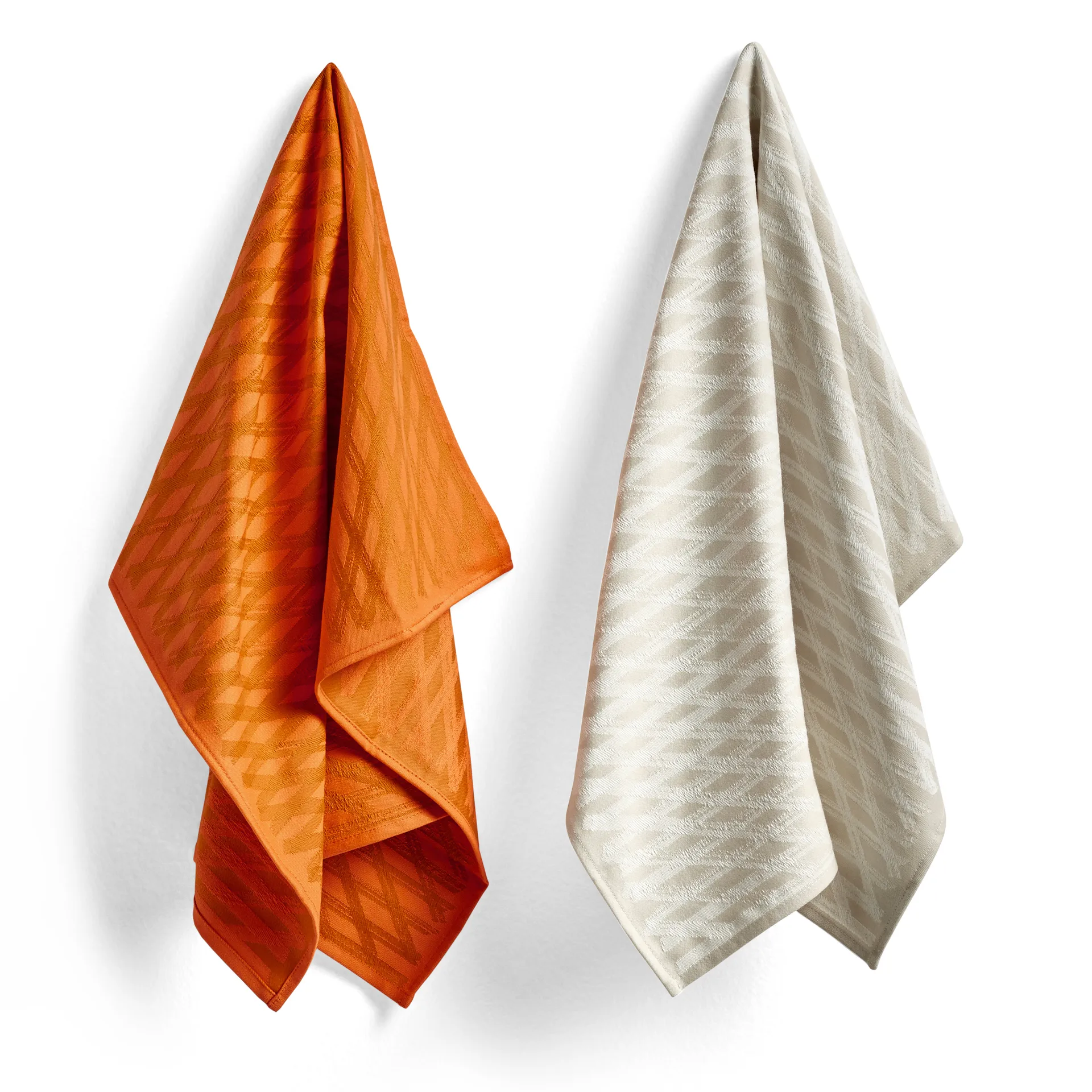 Tea Towel Marker diamond keittiöpyyhe, 2-pakkaus, No 2 HAY