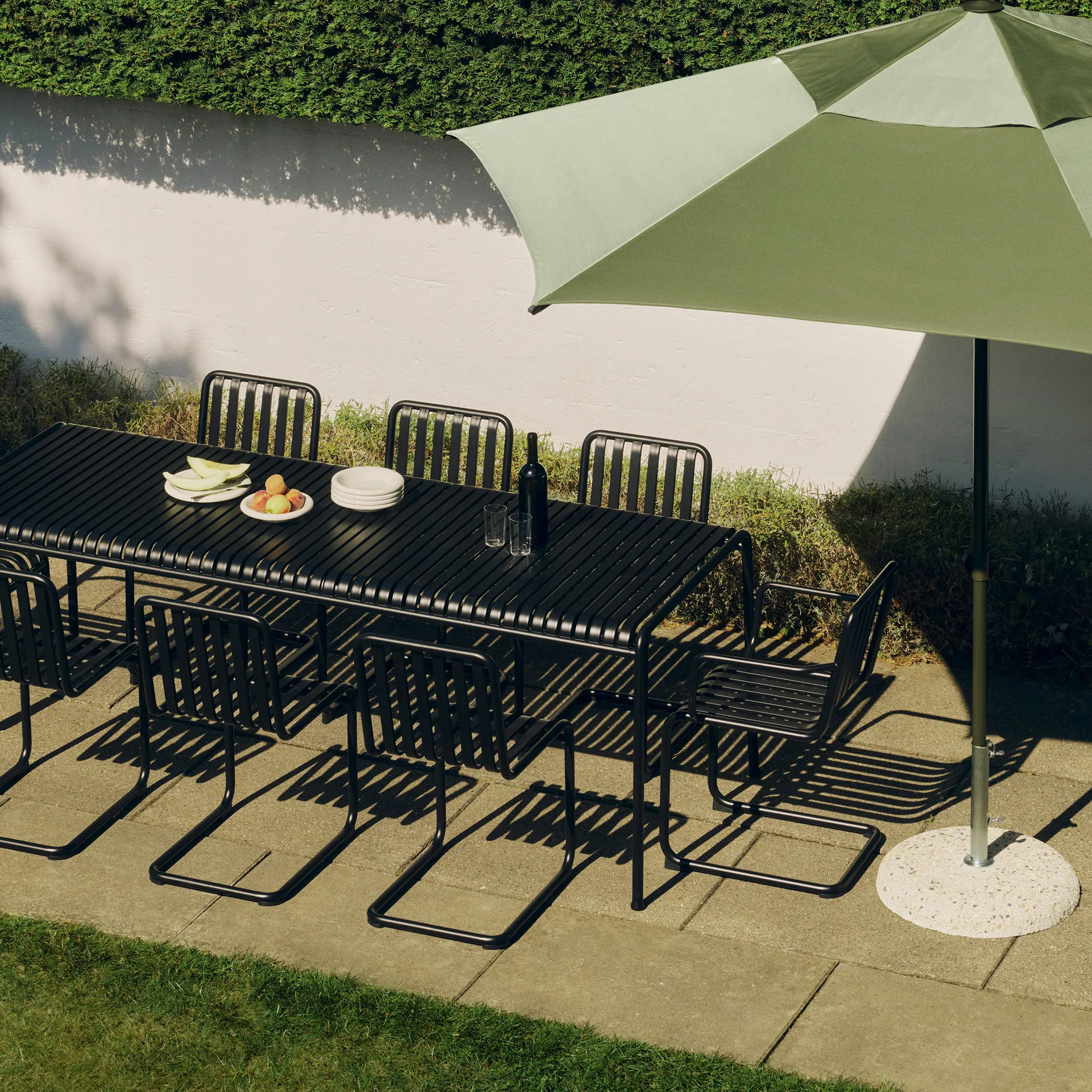 Terrazza aurinkovarjon jalusta, Concrete stone, 35 kg HAY