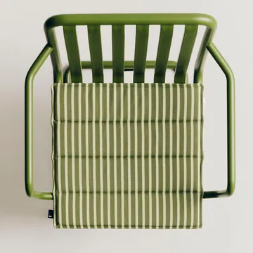Terrazza istuintyyny - Olive bold stripe, 40x40 cm - HAY