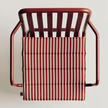 Terrazza istuintyyny - Terracotta bold stripe, 40x40 cm - HAY