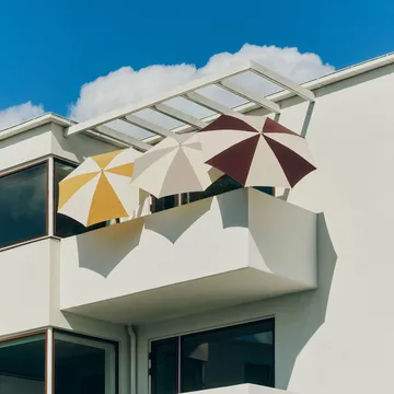 Terrazza Octagon aurinkovarjo - Off-white grey - HAY